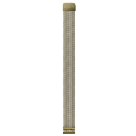 Garett univerzální řemínek 20 mm, zlatý kovový, typ Mesh