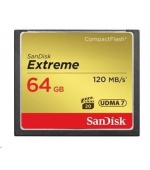 SanDisk Compact Flash 64GB Extreme (R:120/W:85 MB/s) UDMA7
