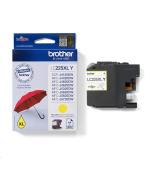 BROTHER INK LC-225XLY žlutý inkoust (až 1200 stran A4 dle ISO 24711)