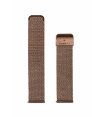 Garett univerzální řemínek 22 mm, zlatý kovový, typ Mesh