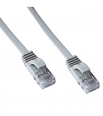 DATACOM Patch cord UTP CAT6 1m šedý FLAT plochý