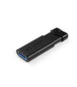 VERBATIM Store 'n' Go PinStripe 64GB USB 3.0 černá