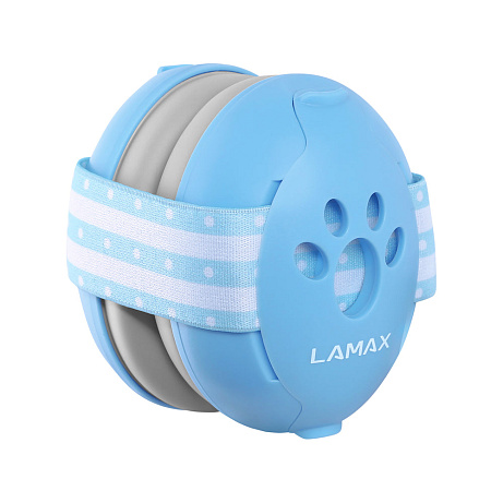 LAMAX BabyMuffs1 Blue