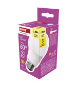 EMOS LED CLS A60 7W(60W) 806lm E27 WW