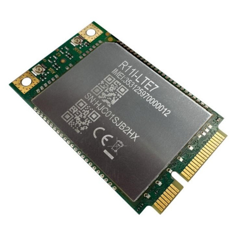 MikroTik R11e-LTE7, miniPCIe CAT7 LTE karta