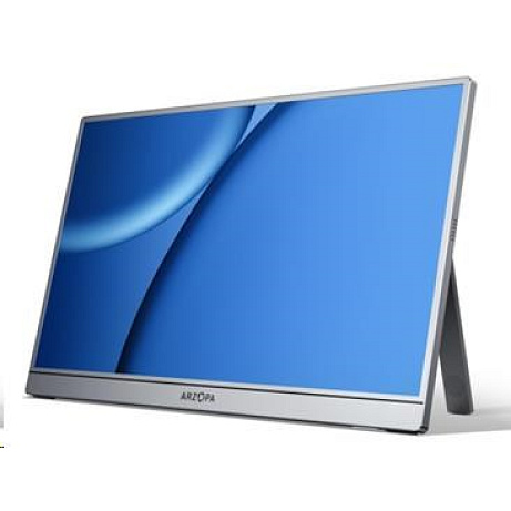 Arzopa A1 Pro Portable Monitor 15.6" IPS Full HD 1080p Metal Housing Přenosný monitor, šedý