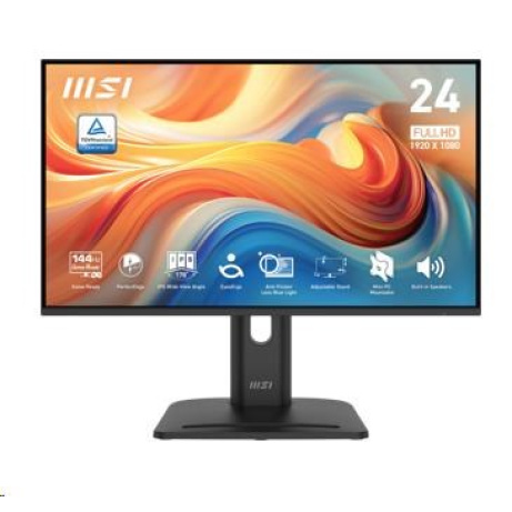 MSI LCD PRO MP245PG E14, 23.8", 1920x1080, IPS, 4,0 ms, VESA 100x100, Black