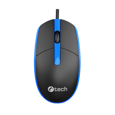 Myš C-TECH WM-10, černomodrá, USB