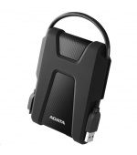 ADATA Externí HDD 2TB 2,5" USB 3.1 AHD680, černý (gumový, nárazu odolný)