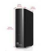 WD Elements Desktop 4TB, Externí HDD, USB 3.0, černá