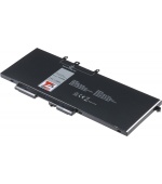 Baterie T6 Power pro Dell Latitude 5280, 5290, 5480, 5490, 5580, 5590, 8950mAh, 68Wh, 4cell, Li-pol