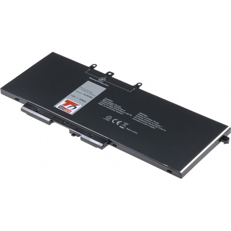 Baterie T6 Power pro Dell Latitude 5280, 5290, 5480, 5490, 5580, 5590, 8950mAh, 68Wh, 4cell, Li-pol