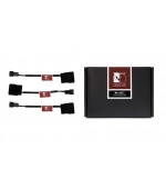 NOCTUA Adaptér NA-SAC1, 3x, Molex na 3-pin ventilátor, černá