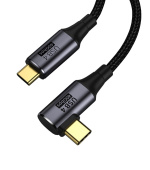 PremiumCord USB4 Gen 3x2 40Gbps 8K@60Hz 240W,Thunderbolt,1,2m zahnutý