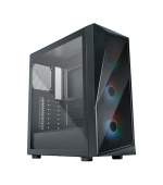 Cooler Master case CMP 520, ATX, Průhledná bočnice, 3x 120mm ARGB Fan, Černá