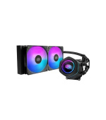 Cooler Master vodní chladič MasterLiquid Core Nex 240, 2x120mm, LGA1851, AM5, černá