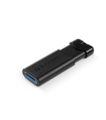 VERBATIM Flash Disk PinStripe USB 3.0, 16GB - černá