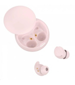 WG - Bluetooth sluchátka WG AirFlex 4, Sleeping Buds, ANC, růžová