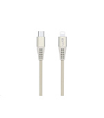WG - Datový kabel Lightning MFi na Type-C, 1 metr, zlatá