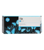 HP 738 azurová inkoustová kazeta (300ml), 676M6A