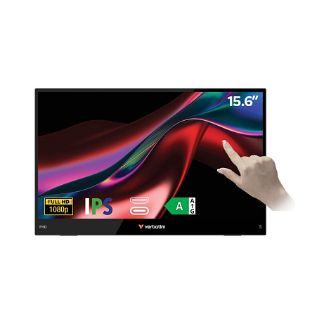 Verbatim PMT-15 Přenosný dotykový monitor 15,6"