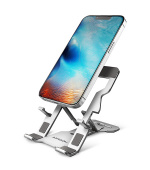 AXAGON STND-M, hliníkový stojan pro telefony a tablety 4" - 10.5", 5 nastavitelných úhlů