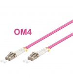 Optický patch kabel duplex LC-LC 50/125 MM 7m OM4