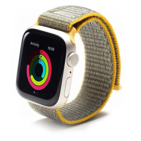 ZAGG GEAR4 sportovní řemínek pro Apple Watch 41/40/38mm žlutá