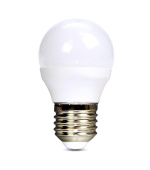 Solight LED žárovka, miniglobe, 6W, E27, 3000K, 510lm