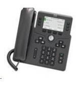 Cisco CP-6861-3PW-CE-K9=, VoIP telefon, 4line, 3,2" LCD, 1x10/100, Wi-Fi, MPP, adaptér
