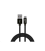 WG - Datový kabel Type-C na USB-A, 50 cm, černá