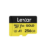 Lexar 256GB GOLD microSDXC C10 A1