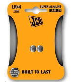 JCB alkalická baterie LR44, blistr 2 ks