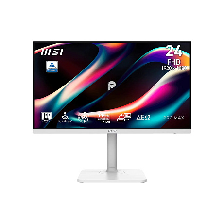MSI PRO MAX/241PHW E14/23,8"/IPS/FHD/144Hz/1ms/Bílá/3R