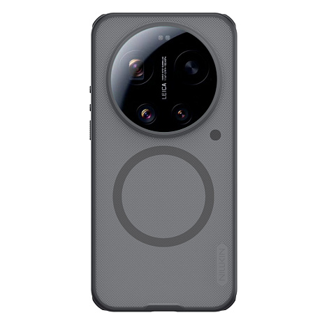 Nillkin Super Frosted PRO Magnetic Zadní Kryt pro Xiaomi 17 Ultra Transparent Black