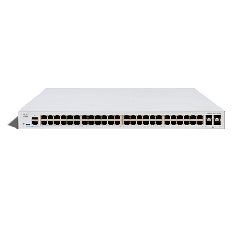 Cisco Catalyst switch C1300X-48T-4X (48xGbE,4xSFP28, 10Gb/s uplink - 25Gb/s stack only)