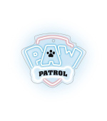 Dekorativní LED neon Tlapková patrola - Logo