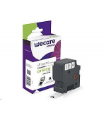 WECARE ARMOR páska pro DYMO S0720930, černá/bílá, 24mm x 7m