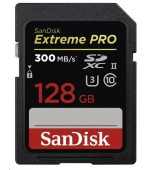SanDisk SDXC karta 128GB Extreme Pro (300MB/s UHS-II)