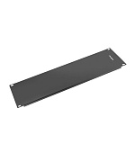 19" ZASLEPOVACÍ PANEL 3U ČERNÝ LANBERG