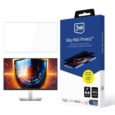 3mk ochranná folie Silky Matt Privacy pro Dell P2422H