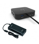 i-tec USB-C HDMI DP Docking Station with Power Delivery 100 W + i-tec Universal Charger 112W
