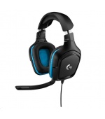 Logitech herní sluchátka G432 7.1 Wired