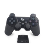 GEMBIRD gamepad JPD-WDV-01, vibrační, bezdrátový, PC/PS2/PS3, USB