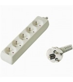 Prodlužovací přívod 230V, 7m, 5 zásuvek