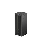 19" VOLNĚ STOJÍCÍ RACKOVÁ SKŘÍŇ 42U 800X800 ČERNÁ LCD PERFOROVANÁ DVÍŘKA LANBERG (PLOCHÉ BALENÍ)
