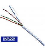 DATACOM UTP Cat5e PVC kabel 305m (drát), bílý