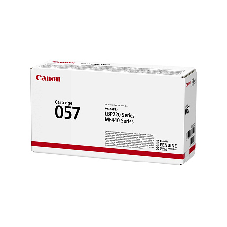 Canon TONER CRG-057 černý pro i-SENSYS MF443dw, MF445dw, MF446x, MF449x, LBP223dw (3 100 str.)
