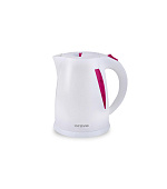 BAZAR - ORAVA VK-3117 R rychlovarná konvice, 2000 W, 1.7 l, automatické vypnutí, růžová / bílá - Poškozený obal (Komplet