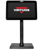 Virtuos 10,1" LCD barevný zákaznický monitor SD1010R, USB, černý